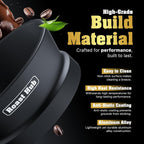 51mm Magnetic Dosing Funnel for Portafilter Espresso Machine ~ High Strength 12 Magnet Design ~ Fits Most Express Coffee Machines ~ Home Barista Espresso Portafilter Adapter ~ UK Brand