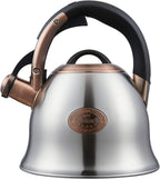 Tea Kettle -2.2 Quart Tea Kettles Stovetop Whistling Teapot Stainless Steel Tea Pots for Stove Top Whistle Tea Pot