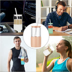 Sunseeke Glass Tumbler with Straw and Lid, 16oz Ice Coffee Cup, Silicone Sleeve Cleaning Brushes, Drinking Glasses for Water, Iced Coffee, Smoothie -BPA Free -3Pack