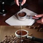 WDT Tool Espresso Distribution Kit with Magnetic Stand, 6 x 0.4mm Ultra-Fine 304 Stainless Steel Needles, Espresso Distribution Tool,Essential WDT Tool Accessory for Coffee Lovers & Home Brewers