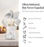 GIR: Get It Right 5-Piece All-Purpose Cooking Utensil Set - 11 in Party Confetti Color - Pharmaceutical-Grade Silicone Utensils - Heat-Resistant 425°F & Dishwasher-Friendly