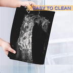 Gartful Black Extra Large Silicone Mat, 23.6 x 15.7 inches Silicone Craft Sheet, Resin Casting Molds Mat, Countertop Protector, Placemat Table Saver Pad, Reusable Nonstick Nonskid