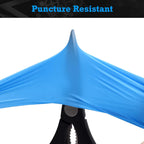 TitanFlex Heavy-Duty Blue Disposable Nitrile Gloves, Box of 100, 6-mil, Fully Textured, Powder-Free, Latex-Free, Non-Sterile