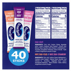 Ocean Spray® Variety Pack Zero Sugar Powder Drink Mix Packets with Real Cranberry Juice Powder, 100% Vitamin C, No Synthetic Dyes, Juicy Mixes (40ct)