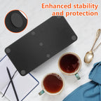 Espresso Knock Box with Storage – 3-in-1 Coffee Organizer & Espresso Tamping Station for 51mm, 53mm, 58mm Tamper – Non-Slip Base, Removable Knock Bin – Barista Accessories Holder for Espresso Machine