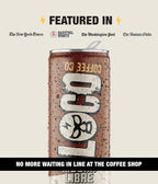 Loco Coffee Mocha Latte 11 Ounce Can, 12 Count | Zero Sugar, 200mg Caffeine | Gluten Free and Dairy Free | Low Calorie Iced Coffee