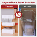 Glass Storage Containers with Lids, Food Storage Jar Canister Set, Pantry Organizers for Cookie Candy Tea Coffee Bean (4 pack 1qt)