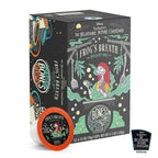 Bones Coffee Company Frog's Breath, Chocolate Mole Flavored Coffee Pods, Low Acid Medium Roast Single-Serve Bones Cups for K-Cups Brewers Coffee Maker from The Nightmare Before Christmas, 12 Count