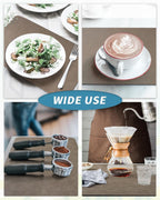 AMOAMI Coffee Mat Hide Stain Rubber Backed Absorbent Dish Drying Mat for Kitchen Counter - Fits Under Coffee Maker or Machine
