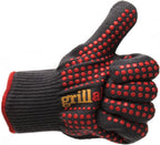 Grillaholics Barbecue Gloves, Top Cooking Gloves in Barbeque Grilling Accessories, 660°F Heat Resistant with ThermoMatrix™ Silicone, Protect Your Hands with BBQ Oven Mitts