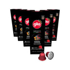GILA Cafe Mexico aluminun coffee capsules compatible with Nespresso Original Machines Pack (6 pack x 10), 60 count