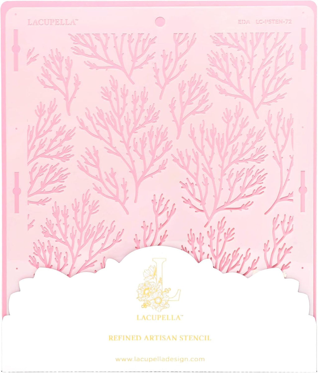 Cake Decorating Stencil for Tall Buttercream Cake, Royal Icing, Ganache, Paint, Airbrush (EDA)