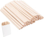 ANTETOK Wooden Coffee Stirrers - Coffee Stir Sticks 5.5 Inch,100pcs Disposable Swizzle Sticks,Swizzle Drink Sticks for Coffee,Tea,Cocktail and Hot Chocolate