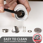 TIMEMORE Chestnut C3S Pro Manual Coffee Grinder, Stainless Steel S2C Conical Burr Coffee Grinder, Hand Coffee Grinder with Foldable Handle, Adjustable Grind Setting for Travel/Camping/Home, White