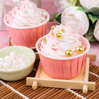 Rainbow Sprinkles for Cake Decorating, 6 Sizes Mix Colorful Edible Pearl Sugar Topping for Cupcake Ice Cream, Wedding Party Valentine Supplies 4.6 oz