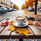 30 Pcs Halloween Swizzle Sticks Plastic Coffee and Cocktail Stirrers Fall Thanksgiving Drink Stirrers Cocktail Mixers for Halloween Fall Autumn Party Tea Coffee Bar Decoration(Pumpkin)