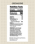 Finest Call Premium Grenadine Syrup Drink Mix, 1 Liter Bottle (33.8 Fl Oz)