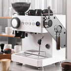 Magnetic Portafilter Holder for Espresso Machine, Coffee Tamper Organizer Rack with Powerful Magnet, Compatible with Breville/Rancilio, 51mm 53mm 58mm Portafilters, No Adhesive (Black)