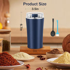 Electric Coffee Grinder, coffeeBean and Spice Grinder,300w powerful power portable With Heavy-DutyStainless Steel Grind Blades