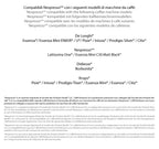 Caffe Borbone Nespresso Compatible Coffee Pods, Black Blend, Medium Roast, Arabica and Robusta Blend, Intense and Robust - NOT compatible with Vertuo - 100 Count