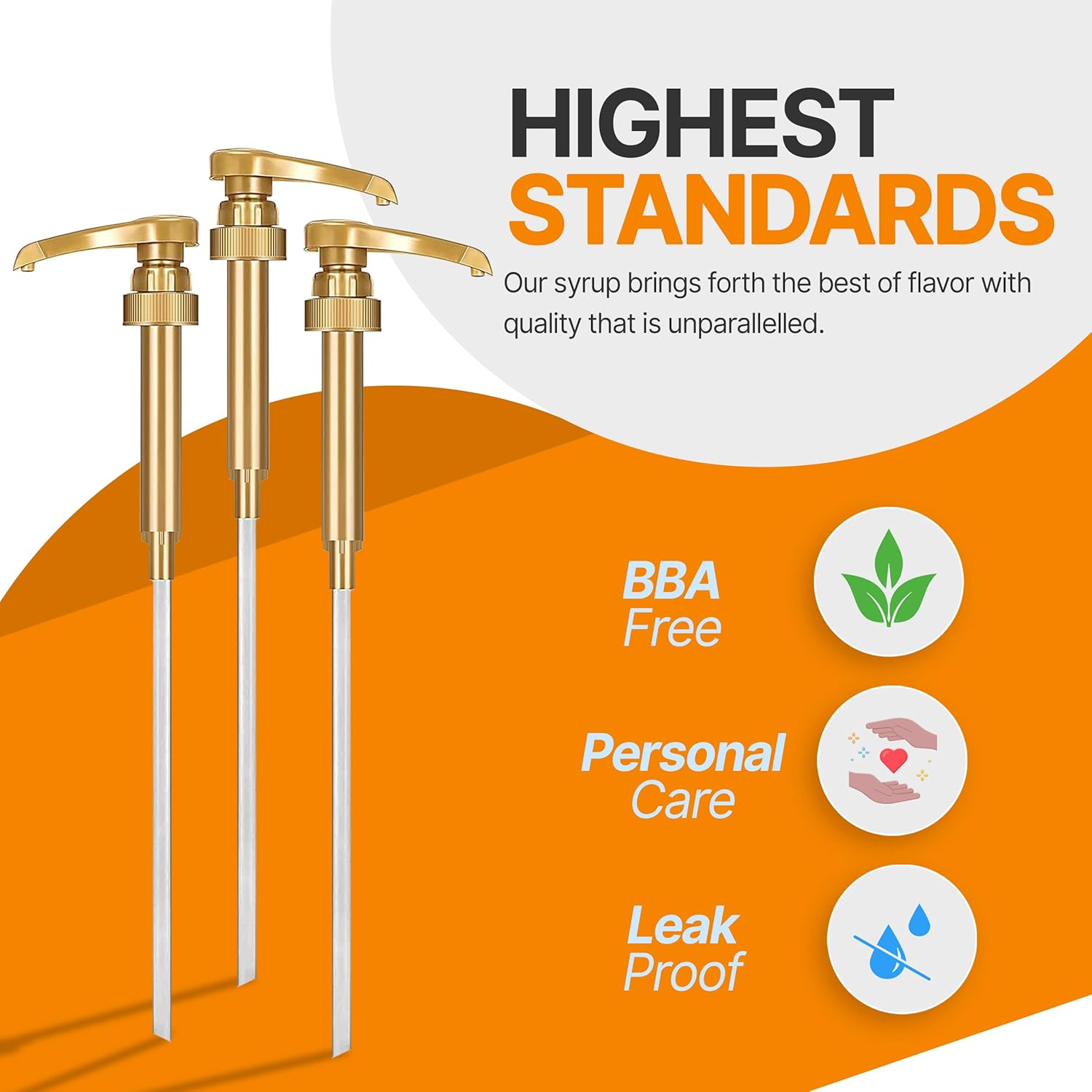 2 Syrup Pump Dispenser Bundle with Torani Coffee Syrup, Vanilla & Caramel Flavors, 25.4 oz Bottles