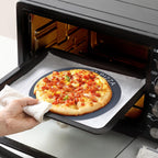 Silicone Baking Mat Set of 4, GUANCI Grade Food Baking mats Non-Stick Reusable Pizza Bakeware Mat for Making Macaroon, Pizza, Cookie, Pastry, Bread, Bun(Grey)