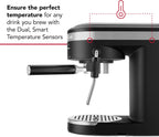 KitchenAid Semi-Automatic Espresso Machine and Automatic Milk Frother Attachment - KES6404