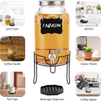 4.1" Octagonal Coffee Drip Tray | Black Plastic Honeycomb Grid Countertop Tray for Coffee, Tea, Wine & Beverage Dispensers,Pack of 2(2, 4.1in)