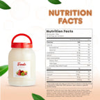 Fanale Coconut Jelly Topping nata de coco for Bubble Tea 8.3 lb | Lychee Jelly | for Boba Tea, Smoothies, Slushes, Desserts | 8.3 pound (Pack of 4) | JEL005-CS