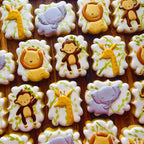 Frame Cookie Cutters 10pcs Stainless Steel Plaque Cookie Cutter Difference Shapes, DIY Fondant Cutters Tiles Metal Pancake Molds for Biscuit Wedding Baking Decorations Holiday Birthday Party