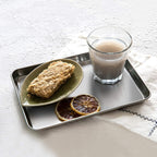 P&P CHEF 9 Inch Baking Cookie Sheet, Oven Pan Tray Stainless Steel Sheet Pan for Kitchen, Oven Bakeware for Multi Uses, Shiny Look & Dishwasher Safe, Healthy & Heavy Duty, 4Pcs