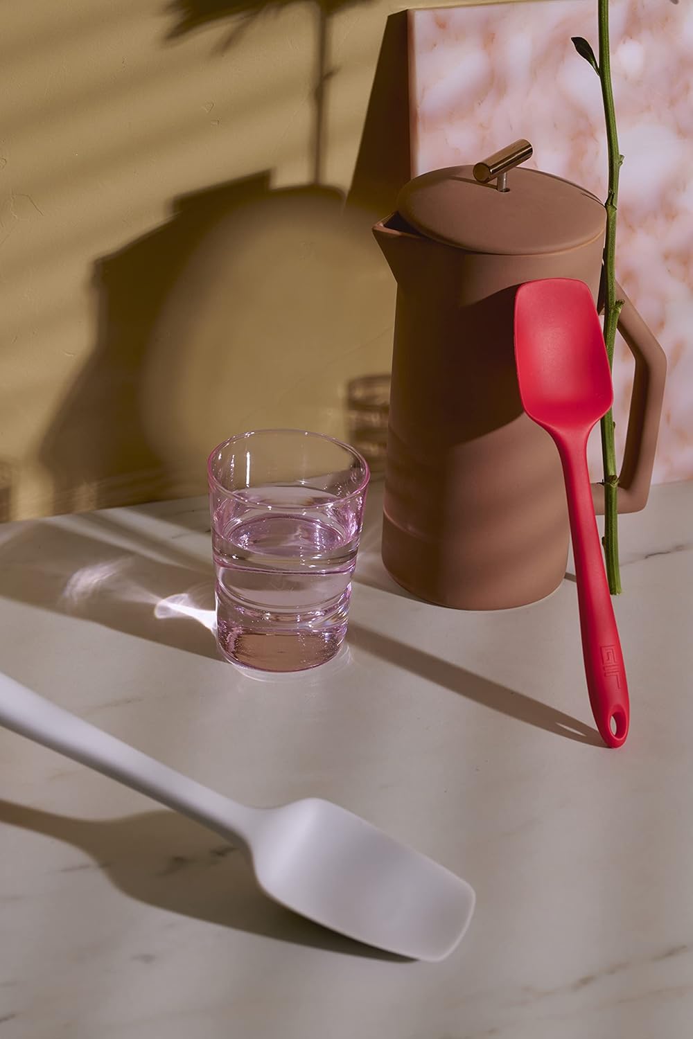 GIR: Get It Right Premium Seamless Spoonula - Non-Stick Heat Resistant Silicone Scraper Spatula - Perfect for Mixing, Serving, Scraping, Stirring, and More - Ultimate - 11 IN, Navy