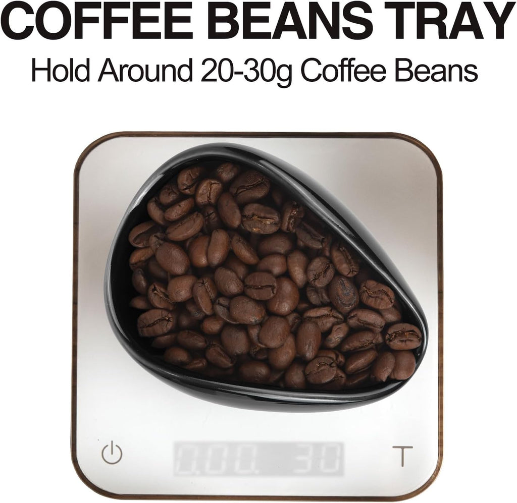 Coffee Bean Dosing Cup and Spray Bottle Set - Ceramic Espresso Accessories Kit, 8ml Static Reducing Sprayer for Camping, Gym, Home Use | Barista-Approved Dosing Tools (Black, 2)