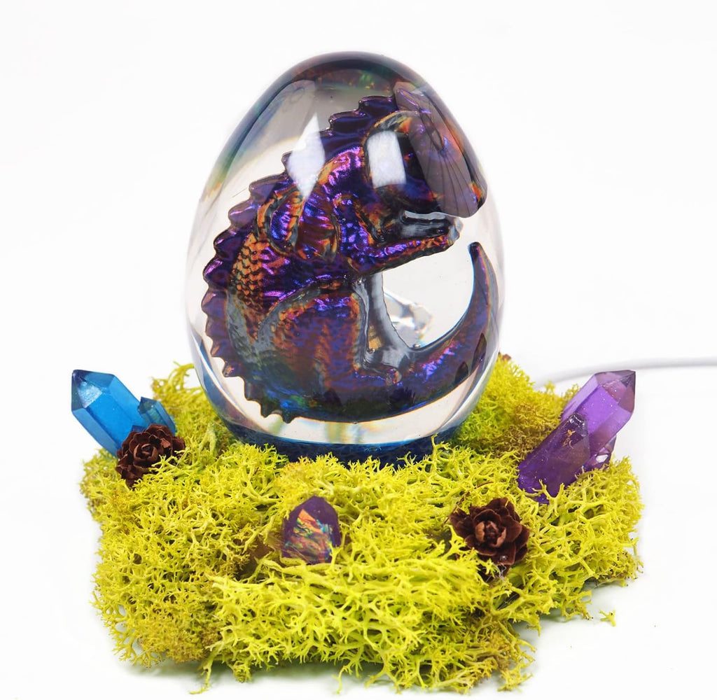 2 Pack Dinosaur Silicone Mold - Resin Candle & Easter Egg Mold - Animal & Cartoon Mold for Home Decoration