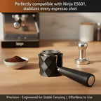 Coffee Tamper Base Compatible with Ninja Espresso Machine ES601/ES701, Anti-Slip Silicone Portafilter Support Stand for Ninja Luxe Cafe Accessories, Stable Tamping Base for Home Baristas