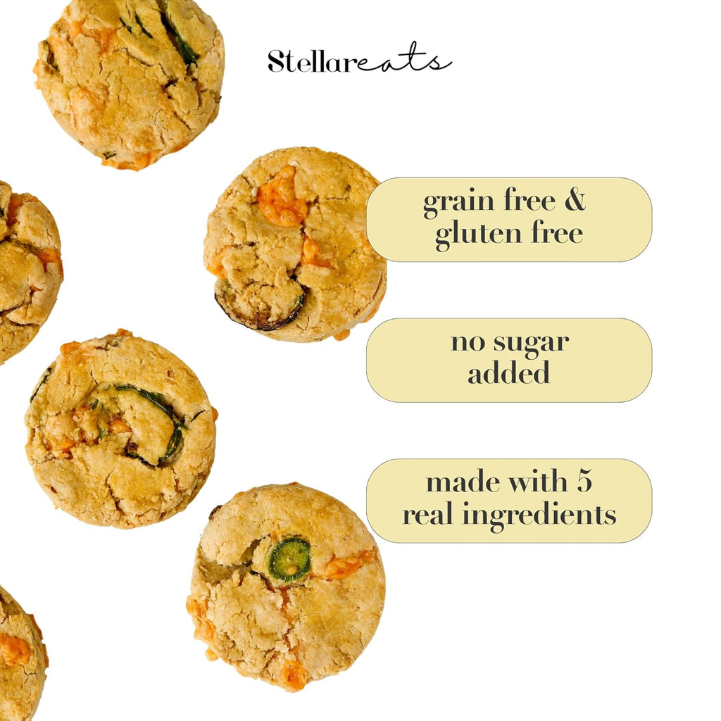 Stellar Eats Grain-Free Biscuit & Scone Baking Mix | Gluten-Free, Dairy-Free, Plant-Based, Paleo-Friendly | Buttery & Decadent Flavor | Almond Flour-Based | Non-GMO Project Verified, Kosher | 10.4 oz | 1 Pack