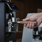 58mm Bottomless Portafilter for E61 Group Head | Professional Barista-Grade Naked Portafilter | Compatible with Rocket, Lelit, Ascaso, Profitec, ECM, Flair 58 & More (Walnut)