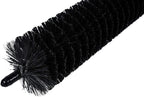 25 Inch (64cm) Flexible Lint Remover Cleaning Coil Brush for Dryers, Radiators, Refrigerators, Baseboards, and Other Special tasks. Coil Grill Brush by KONEX
