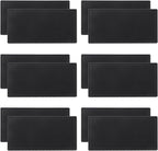 12 Pack Rubber Bar Mats, 12" x 6" Black Bar Service Mat, Spill Mat for Countertop, Bartending, Rubber Bar Mats, Efficient and Stylish Solution for Every Bartending Need,by KUKLIPJIM