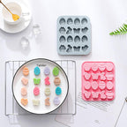 Easter Silicone Candy Molds, 16 Cavity Mini Bunny Egg Butterfly Chick Chocolate Molds Design, Baking Molds for Making Jellies, Soft Candy, Ice Cubes, Wax Melts, Soaps, Resin etc Cake Decor Set of 2