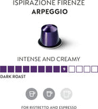Nespresso Capsules Original Line, Arpeggio Intenso, Dark Roast Coffee,50 Count Coffee Pods