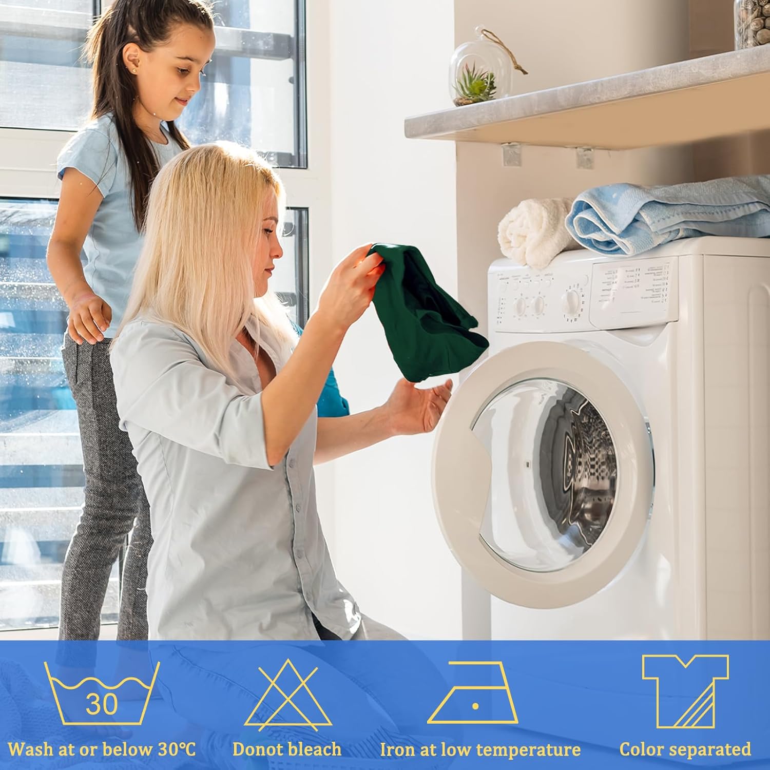 4 Pack Chef Apron, Adjustable Apron with 2 Pockets, Unisex Personalised Apron for Cooking, Kitchen, Restaurant