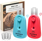 2PCS Upgraded Magnetic Sourdough Scoring Tool & Versatile Bread Scoring Tool- Professional Bread Lame for Sourdough Bread baking & Bread Making Tools - Scoring Patterns booklet & Razor Blades