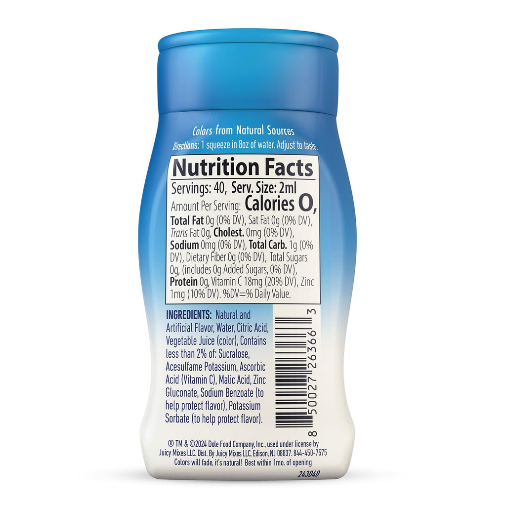 Dole Strawberry Pineapple Liquid Water Enhancer - Sugar Free & Delicious, Makes 160 Flavored Water Beverages - Pack of 4