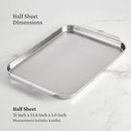 Hestan - OvenBond Collection - Tri-ply Half Sheet Pan, 13-Inch x 18-Inch