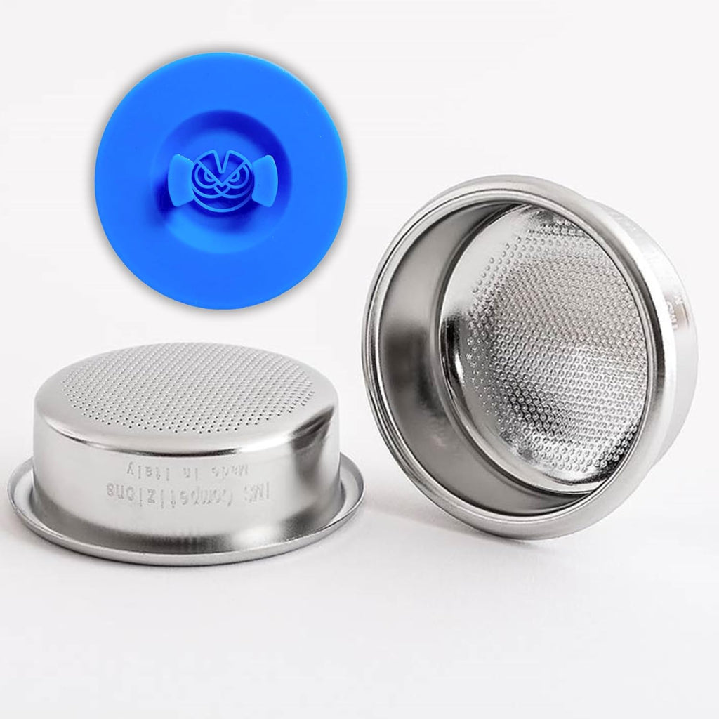 IMS Competition Convex Filter Basket B702TCH26E for bottomless 58mm portafilters with Blind Backflush Disc