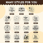 Personalized 1st Birthday Cookie Stamp Custom Acrylic Cookie Embossing Mold with Handle for Baking Decoration