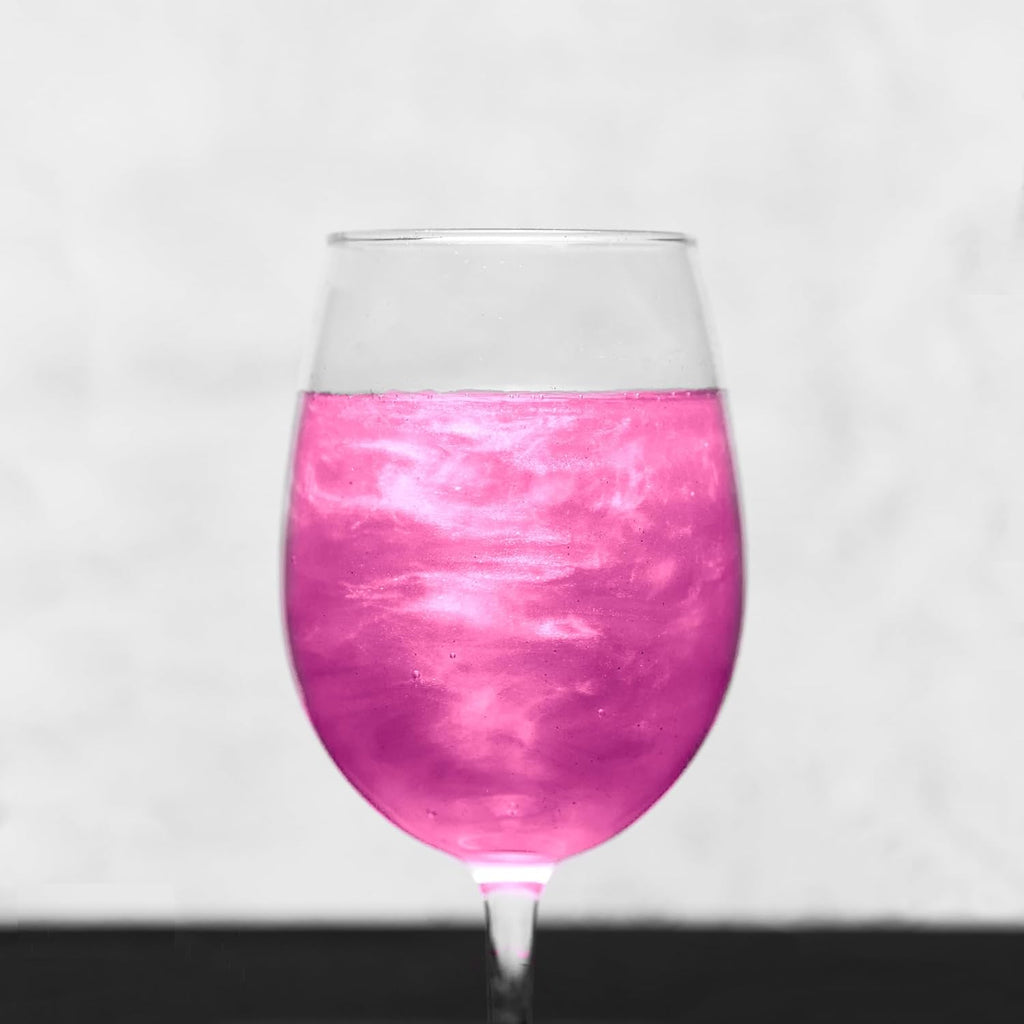 Bakell - Neon Pink Tinker Dust (4g, 1x Mini Spray Pump) Edible Glitter for Food, Desserts, and Beverages!