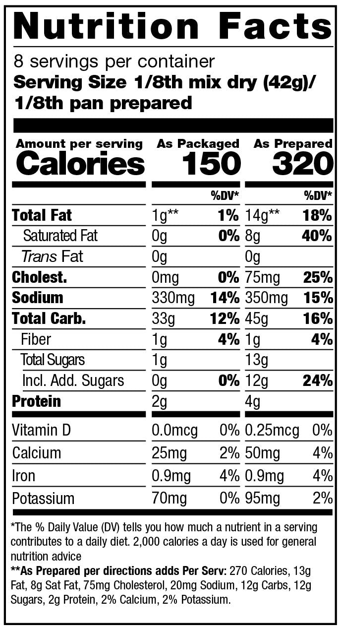 Pamela's Gluten Free Cornbread & Muffin Mix, Organic Corn, 12 Ounce Bag (Pack of 6)