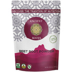 Ancient Roots Beet Root Powder - Freeze - Dried, All-Natural, No Sugar Added, Heart Health Support, Help Boost Stamina Naturally, Natural Food Coloring, Beets, Bulk Size 10.5 Ounces (75 Servings)